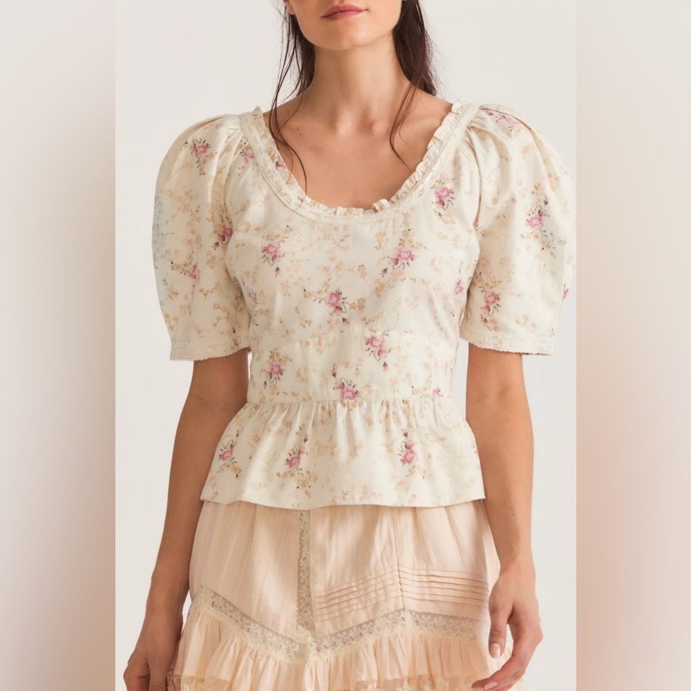 LoveShackFancy Tayisha Blouse